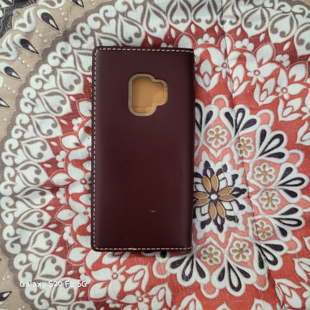 Samsung Galaxy Genuine Leather Case - Deep Brown